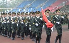 西南交通大學(xué)新生軍訓(xùn)